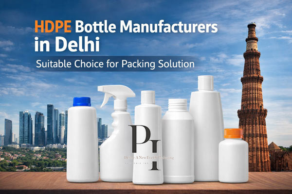 HDPE Bottle Manufacturers in Delhi - Suitable Choice for Packing Solution