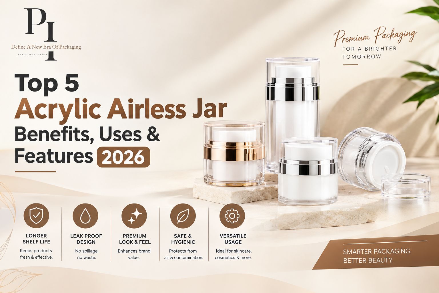 Top 5 Acrylic Airless Jar Benefits, Uses & Features 2026